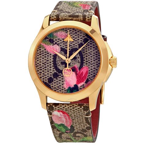 gucci womens floral watch|used women Gucci watches sale.